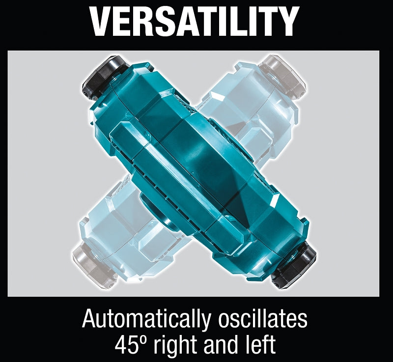 Makita DCF203Z Fan, Tool Only, 18 V, 290 cfm Air, 3-Speed, Includes: TE00000170 AC Adapter