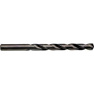 Irwin 67519 Jobber Drill Bit, 19/64 in Dia, 4-3/8 in OAL, Spiral Flute, 1-Flute, 19/64 in Dia Shank, Cylinder Shank