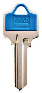 Hy-Ko 13005AR1PC Key Blank, Plastic, For: American Cabinet, House Locks and Padlocks, Pack of 5