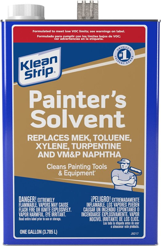 Klean Strip GKSP95000SC Paint Thinner, Liquid, Water White, 1 gal Can, Pack of 4