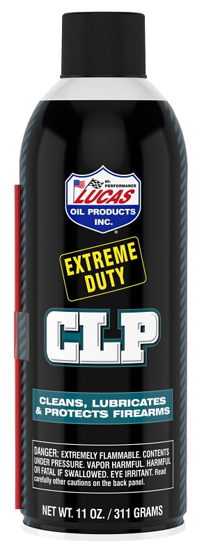 Lucas Oil 10916 Cleaner/Lubricant, Liquid, Petroleum, Amber, 11 oz Bottle