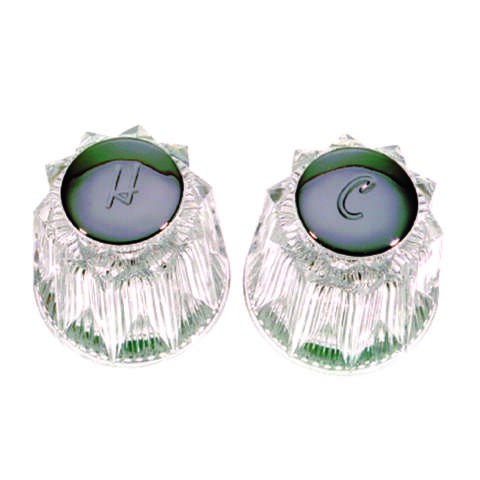 Ace For Pfister Windsor Clear Bathroom and Kitchen Faucet Handles