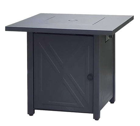 Seasonal Trends 52072 Fire Pit, 28 in OAW, 28 in OAD, 24 in OAH, Square, Propane, Pulse Ignition