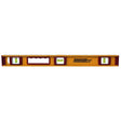 Johnson 1233-2400 I-Beam Level, 24 in L, 3-Vial, Non-Magnetic, Aluminum
