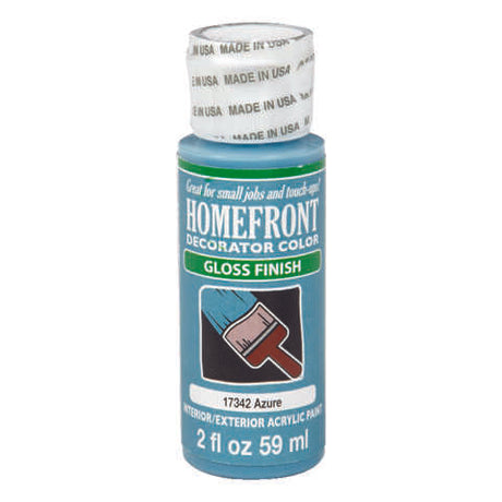 Homefront Gloss Azure Hobby Paint 2 oz, Pack of 3