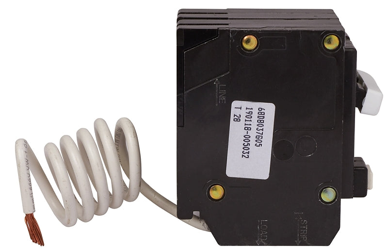 Cutler-Hammer GFTCB220 Circuit Breaker, GFCI, Type GFTCB, 20 A, 2 -Pole, 120/240 V, Plug Mounting