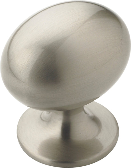 Amerock TEN53018G10 Cabinet Knob, 1-3/8 in Projection, Traditional, 1-3/8 in, Zinc