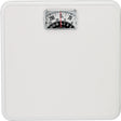 Taylor 20005014T Bathroom Scale, 300 lb Capacity, Analog Display, White, 10-3/4 in OAW, 10.3 in OAD, 1.8 in OAH