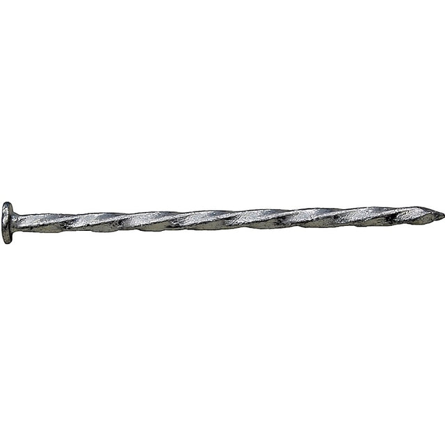 ProFIT 0010178 Deck Nail, 10D, 3 in L, Steel, Hot-Dipped Galvanized, Flat Head, Spiral Shank, 1 lb