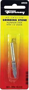Forney 60030 Grinding Point, 1/4 x 1-1/16 in Dia, 1/4 in Arbor/Shank, 60 Grit, Coarse, Aluminum Oxide Abrasive