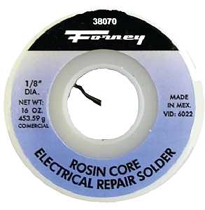Forney 38070 Solder, 16 oz, Solid