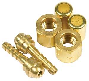 Forney 60326 Oxy-Acetylene Hose Repair Kit, For: 1/4 in Hose