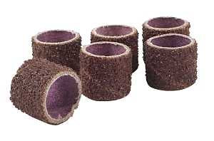 Forney 60220 Sanding Drum Kit, Specifications: Coarse Grit Grade, 30,000 rpm Speed Rating, Red