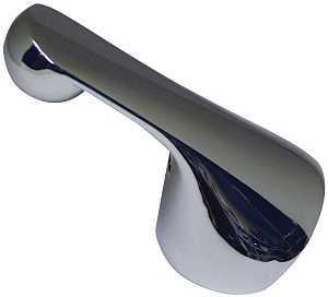 Danco 80003 Faucet Handle, Lever, Specifications: 2.06 in OD, Zinc, Chrome Plated