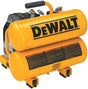 DEWALT D55153 Electric Hand Carry Air Compressor, Tool Only, 4 gal Tank, 1.1 hp, 120 VAC, 125 psi Pressure, 1-Stage
