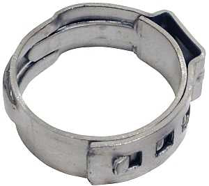 Apollo PXPC15PK Pinch Clamp, Stainless Steel, 1 in Pipe/Conduit, 0 to 200 deg F Temperature