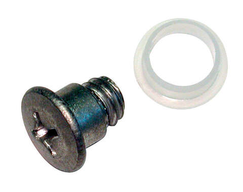 Barton Kramer Silver Aluminum Window Bolt 1/2 in. L X 0.43 in. H 1 pk