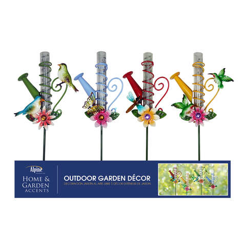 Alpine Water Can Rain Gauge Stake 1.18 in. W X 5.12 in. L, Pack of 16
