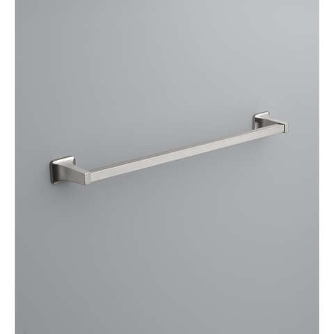 OakBrook Brushed Nickel Towel Bar 24 in. L Die Cast Zinc