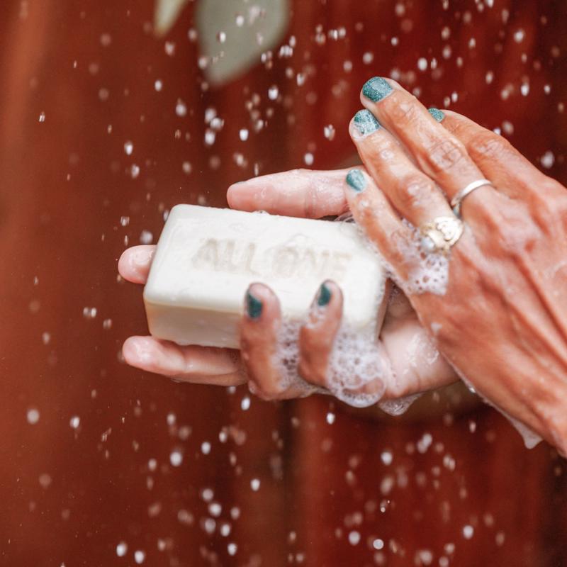 Dr. Bronner's Organic Rose Scent Pure-Castile Bar Soap 5 oz, Pack of 12