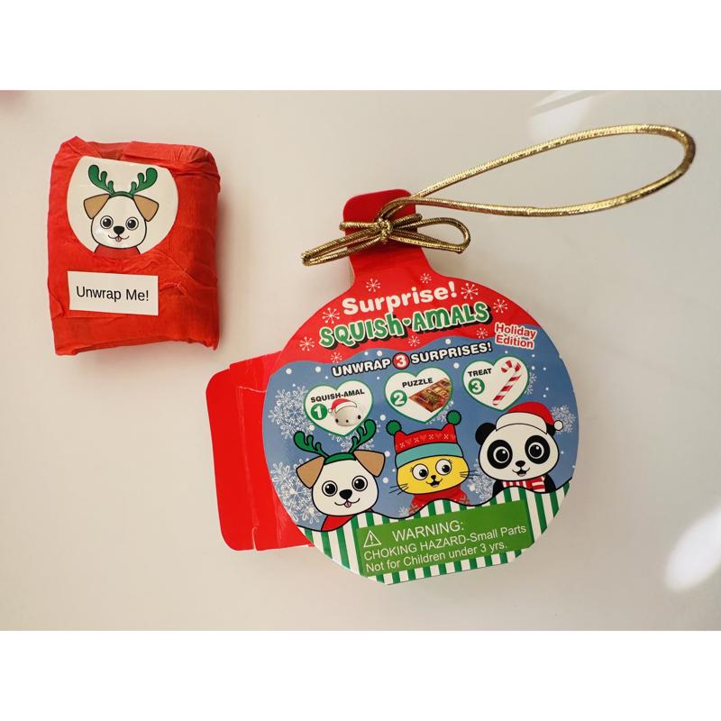 Zorbitz Squish-Amals Surprise Squishy Animal Toy Multicolored, Pack of 12