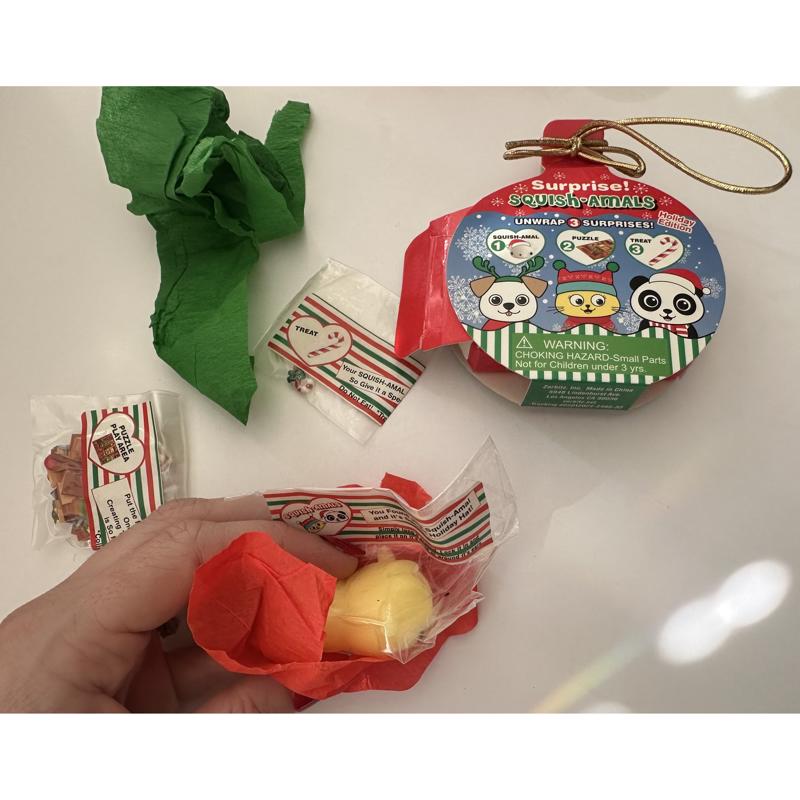 Zorbitz Squish-Amals Surprise Squishy Animal Toy Multicolored, Pack of 12