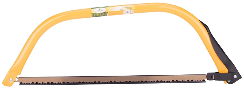Landscapers Select BW41-480 Bow Saw, 21 in L Blade, Carbon Steel Blade, Steel Handle, Oval Tube Handle, 24-1/2 in OAL