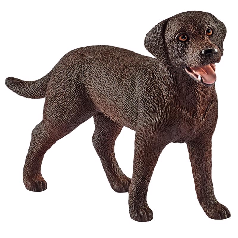 Schleich Farm World Labrador Retriever Femal Toy Black, Pack of 5