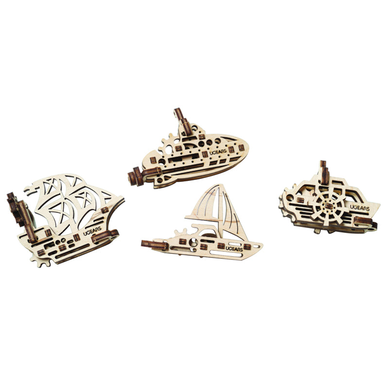 UGears U-Fidget 3D Puzzle Model Natural