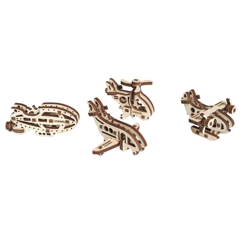 UGears U-Fidget 3D Puzzle Model Natural