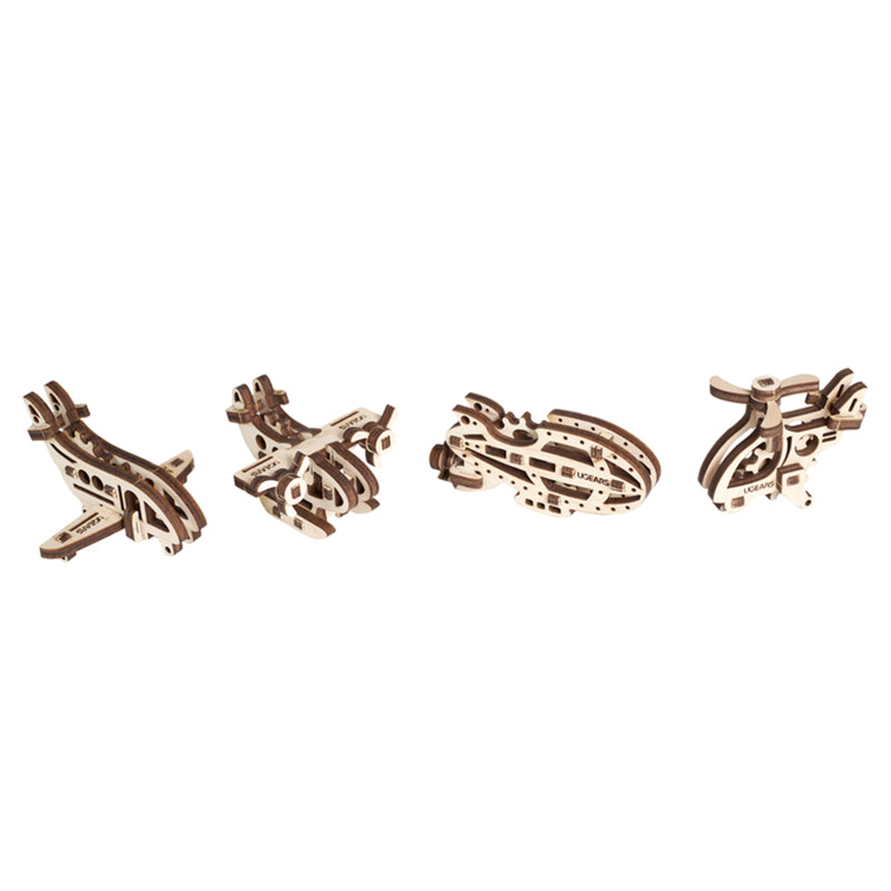UGears U-Fidget 3D Puzzle Model Natural