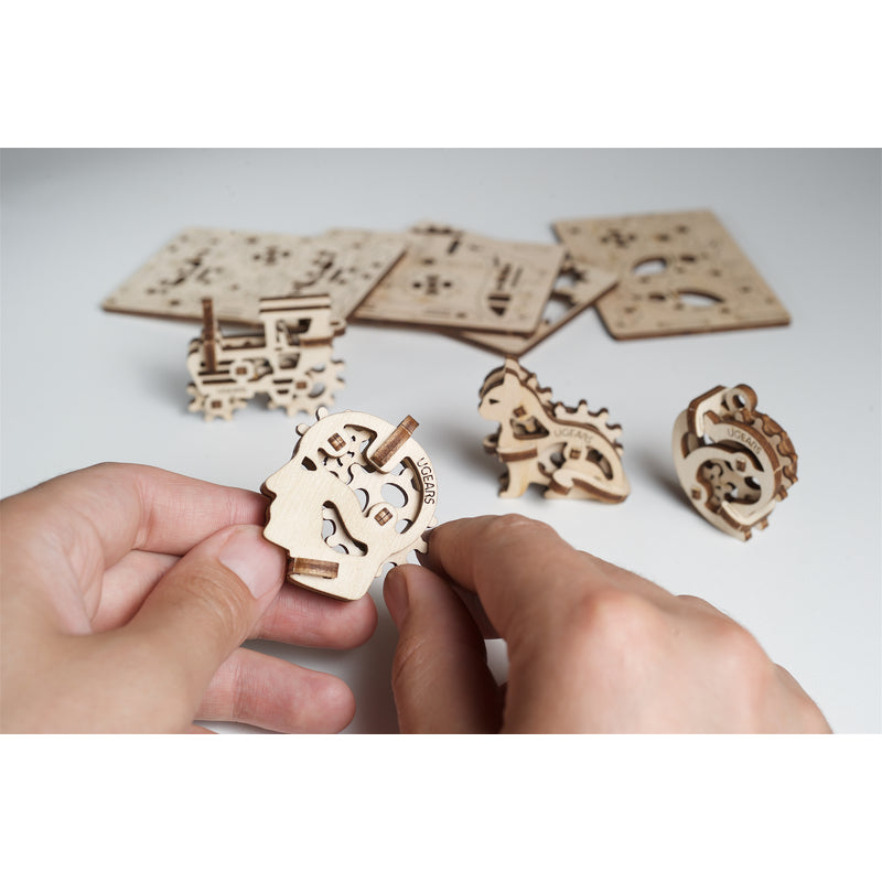 UGears U-Fidget 3D Puzzle Model Natural