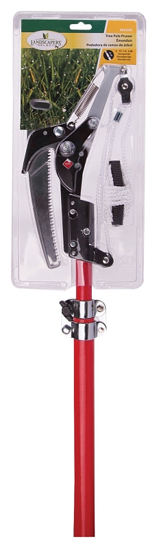 Landscapers Select GS2103C Tree Pole Pruner, 1-1/4 in Cutting Capacity, PTFE-Coated Blade, Steel Blade