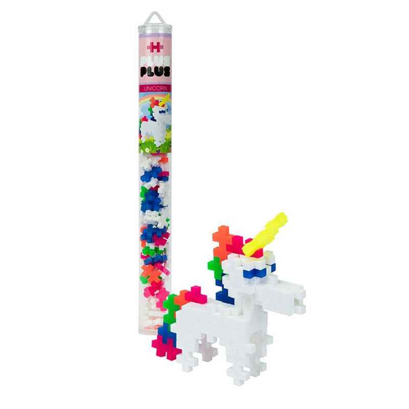 Plus-Plus Unicorn Building Toy Multicolored 70 pc