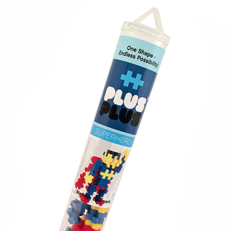 Plus-Plus Superhero Building Toy Multicolored 70 pc