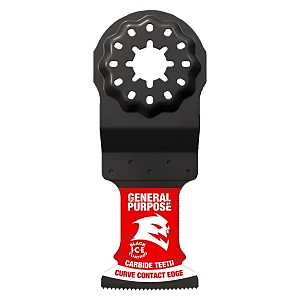 Diablo DOS125CGP Oscillating Blade, 1-1/4 in, 1-1/2 in D Cutting, Carbide, 1/PK