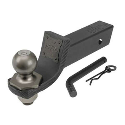 Reese Tactical 600 lb. cap. Trailer Hitch Starter Ball Mount Kit