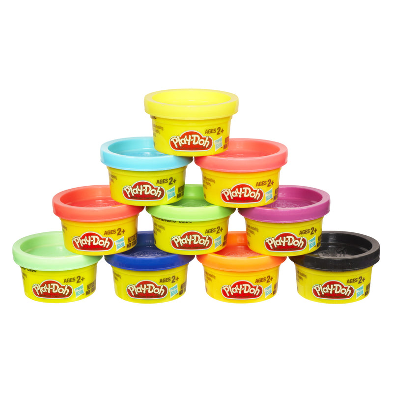 Hasbro Play-Doh Party Pack Tube Multicolored 10 pc