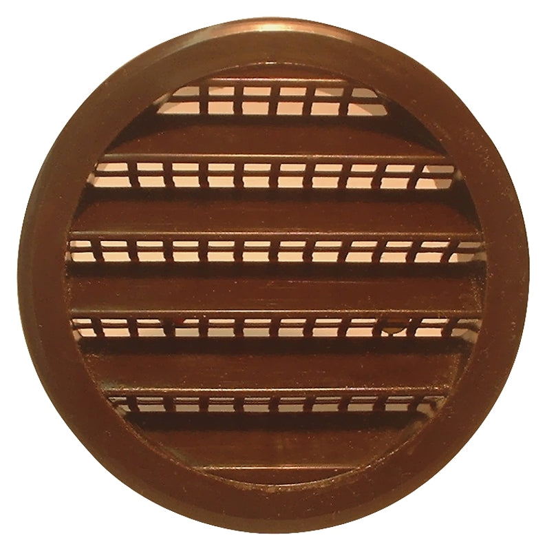 Maurice Franklin PLB-100 1 Screen Louver, 1.2 in W, Polypropylene, Brown