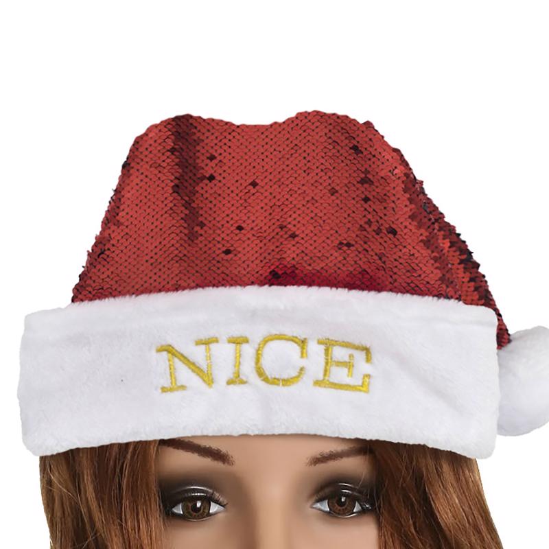 Dyno 17 in. Reversible Santa Hat 1 pk, Pack of 12