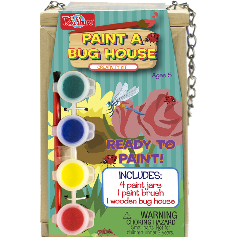 T.S. Shure Paint A Bug House Kit 6 pc, Pack of 6