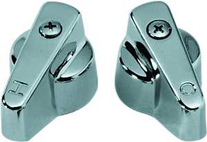 Danco 80837 Faucet Handle, Canopy, Lever, Small Windsor, Universal, For: Universal Two Handle Faucets, Zinc