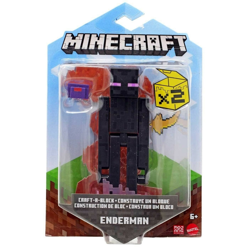 Minecraft Action Figure Multicolored 3 pc, Pack of 8