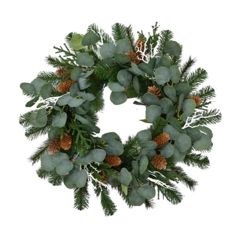 Celebrations Home 24 in. D Wreath, Pack of 4