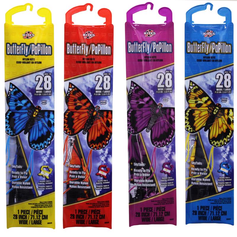 X Kites ButterFly Kites Assortment, Pack of 12