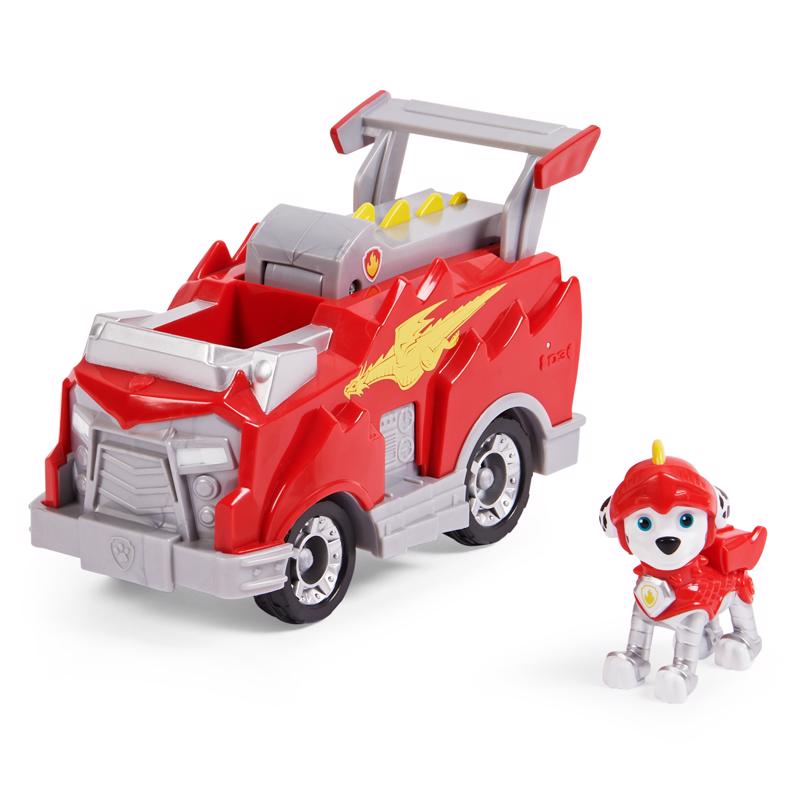 Spin Master Paw Patrol Marshall Transforming Toy Car Multicolored