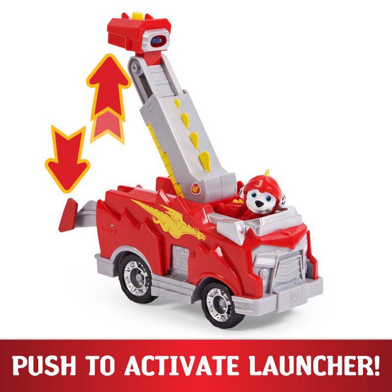 Spin Master Paw Patrol Marshall Transforming Toy Car Multicolored