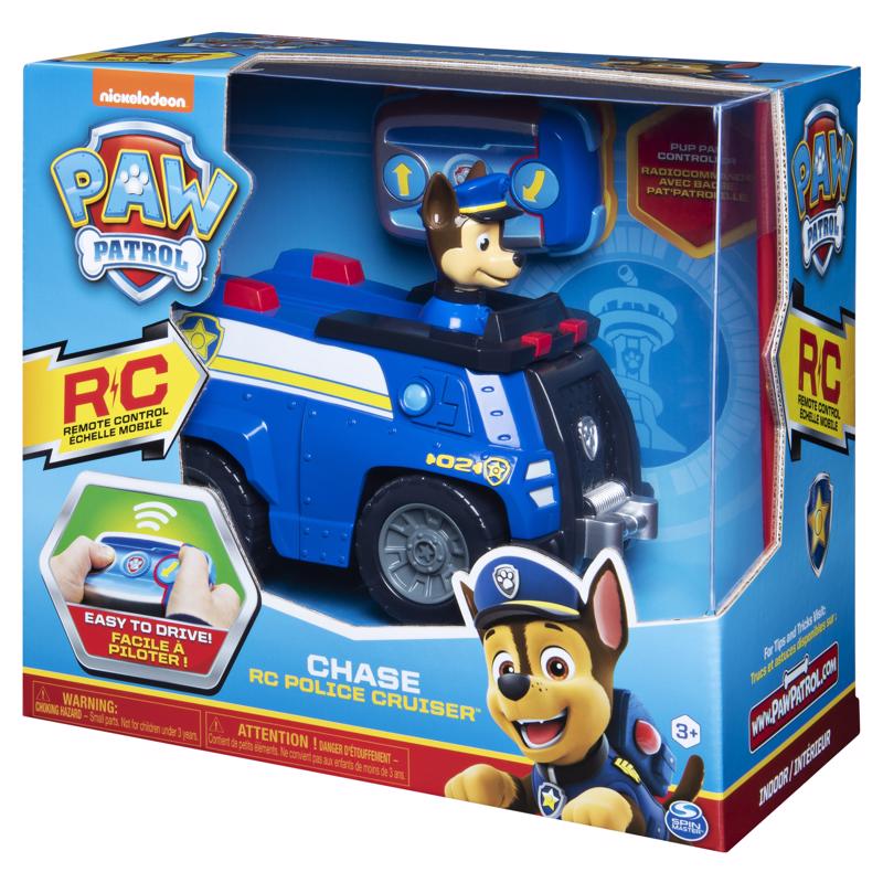 Spin Master Paw Patrol Chase Remote Control Police Cruiser Multicolored