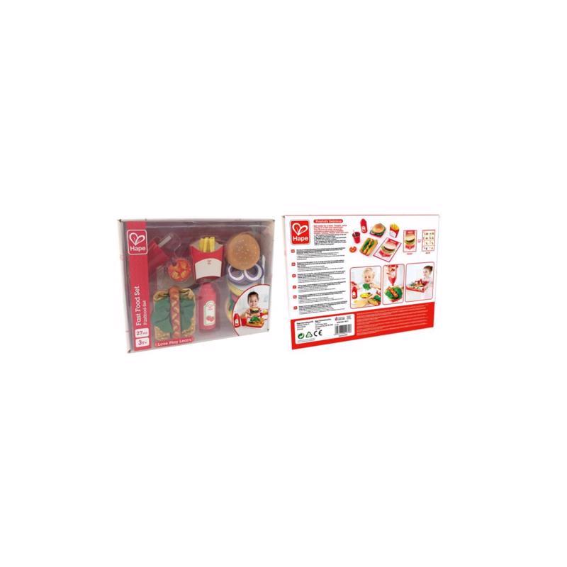 Hape Fast Food Set 27 pc