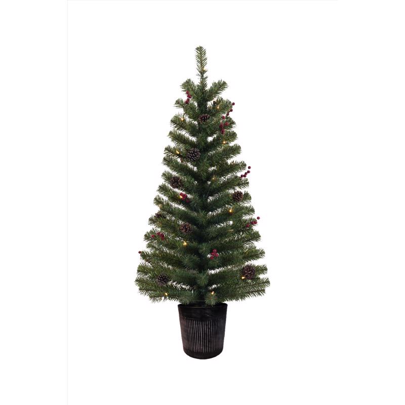 Celebrations 4 ft. Full LED 35 ct Nothern Pine Prelit Color Changing Christmas Tree
